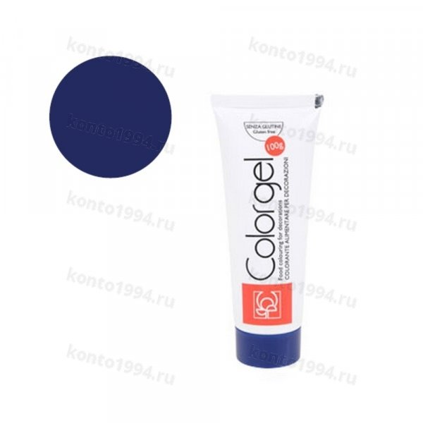 Краситель -гель темно-синий(BLU NAVY), 100г