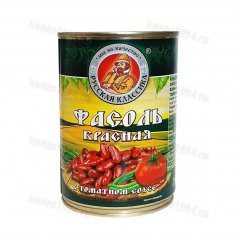 Фасоль красная натуральная 0,425 (ч/в 220) "Русская классика"(12)