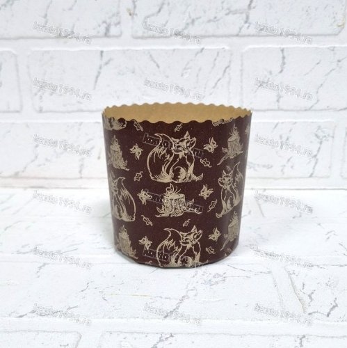 PA9090FOX/2_R Форма для куличей Panettone90*90 fox (2400 шт)