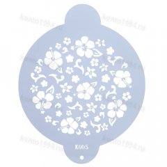 Трафарет для украшения "Орнамент Цветы"