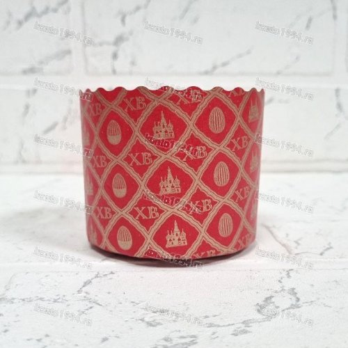 PA7060PEGR/2_R Форма для куличей 70*60H panettoncino red peg (2000 шт)