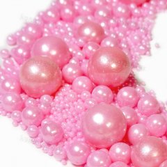 Посыпка микс "Шарики розовые ассорти", кг