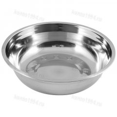 Миска d38*10 см, нерж. сталь 4388
