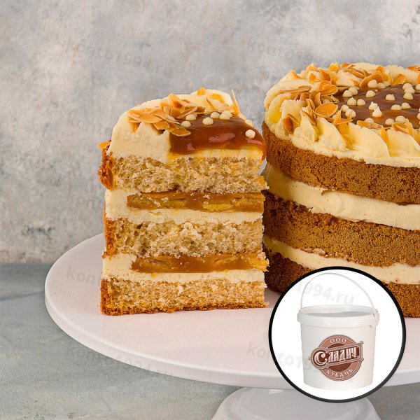 Начинка термостабильная "Сладич Крем" со вкусом КАРАМЕЛИ 13 кг