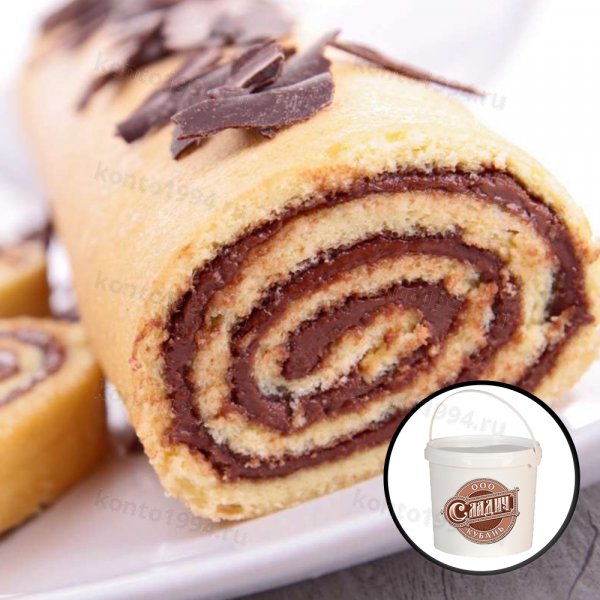 Начинка термостабильная "Сладич Крем" со вкусом ШОКОЛАДА 13 кг