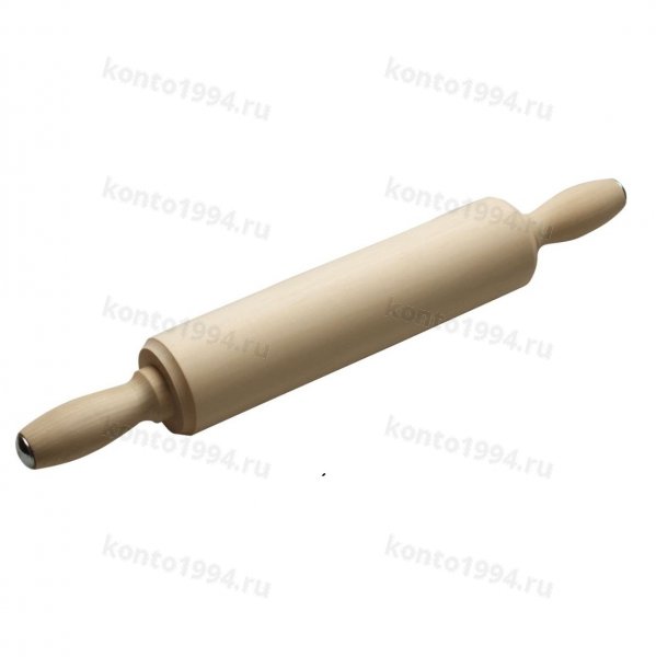 Скалка d6*L30 см, ручки вращ., дерево липа, шт