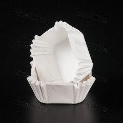 Капсула квадрат БЕЛАЯ, 35х35, h22мм, 1000шт