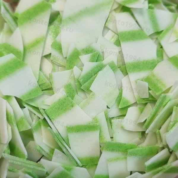 Посыпка декоративная из кондитер.глазури Крошка Малахит(хлопья), 4кг