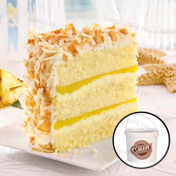 Начинка фруктовая ТК с кусочками АНАНАСА 13кг