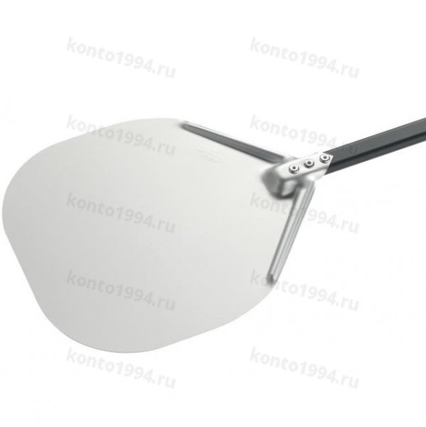GiMetal ЛОПАТА для пиццы алюм.,анодир., КРУГЛАЯ, d32см,дл.182см