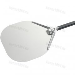 GiMetal ЛОПАТА для пиццы алюм.,анодир., КРУГЛАЯ, d32см,дл.182см