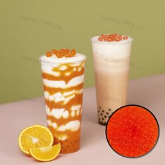 ДЖУС БАБЛ вкус апельсина,70/30, ведро 1 кг