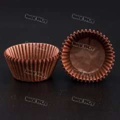 Капсула круг КОРИЧНЕВАЯ, d 35мм, h 23мм, 1000шт