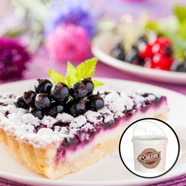 Начинка фруктовая ТК с кусочками ЧЕРНОЙ СМОРОДИНЫ 13кг