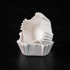 Капсула квадрат БЕЛАЯ, 43х43, h24мм, 1000шт