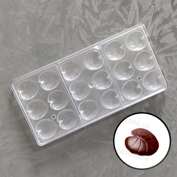 Формы для конфет Лист, шт