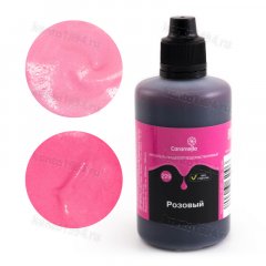 КРАСИТЕЛЬ водораствор. Гелевый Розовый/Caramella,100гр