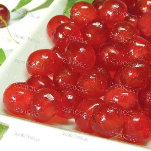 Цукаты вишня Красная, 5кг/ВЕДРО, Болгария