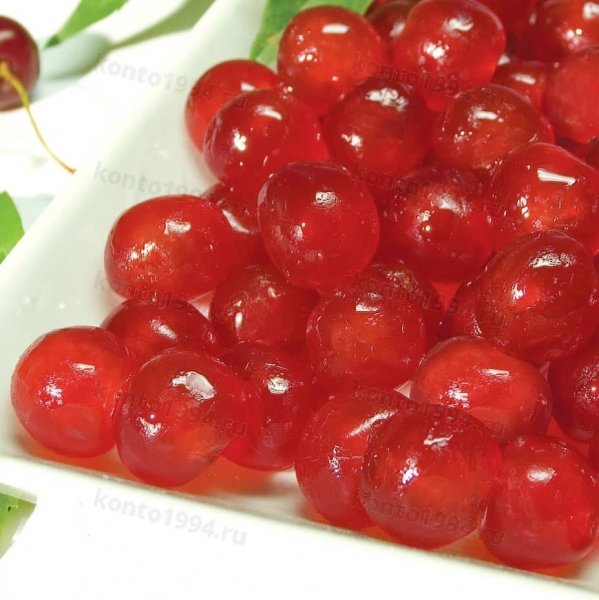 Цукаты вишня Красная, 5кг/ВЕДРО, Болгария