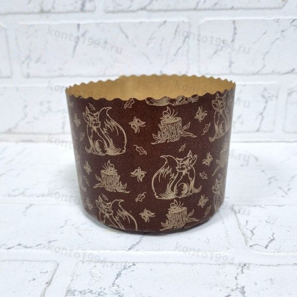 PA11085FOX/2_R Форма для куличей Panettone110*85 fox (2200 шт)