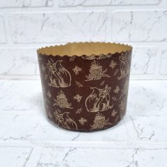 PA11085FOX/2_R Форма для куличей Panettone110*85 fox (2200 шт)