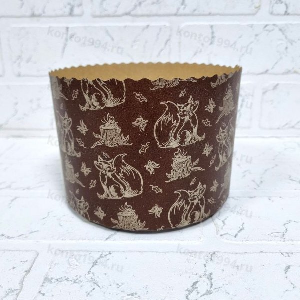PA13495FOX/2_R Форма для куличей Panettone134*95 fox (1500 шт)